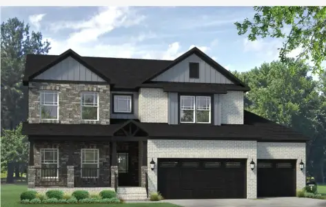New construction Single-Family house 7707 Maple Pond Dr, Oak Ridge, NC 27310 plan Hanover Lux - image