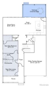 New construction Single-Family house 10720 Snowdon St, Parker, CO 80134 Chelton- photo 1 1