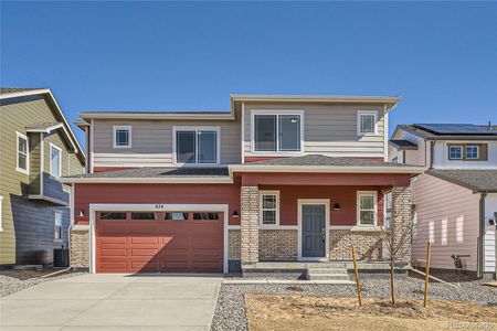 New construction Single-Family house 5963 Sawdust Drive, Brighton, CO 80601 - photo 0