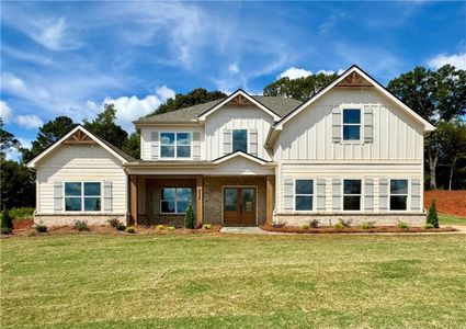 New construction Single-Family house 238 Races Road, Hoschton, GA 30548 Belmont- photo 0