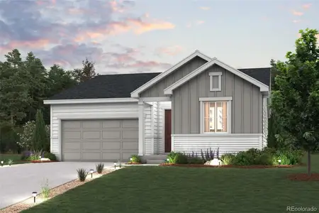 New construction Single-Family house 4224 Gozzer Ranch Dr, Elizabeth, CO 80107 plan Livingston - image
