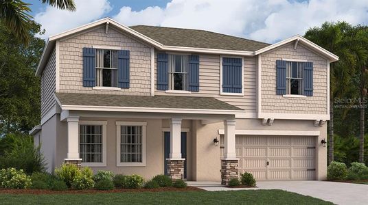 New construction Single-Family house 1576 Loxley Trl, Kissimmee, FL 34746 plan Durham - image