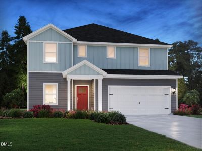 New construction Single-Family house 3500 Telluride Trl, Raleigh, NC 27616 plan Johnson - image