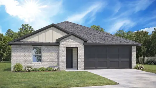 New construction Single-Family house 22010 Vernazza Bend Dr, Hockley, TX 77447 plan Bailey - image