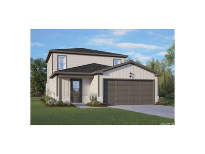 New construction Single-Family house 2507 Pink Pearl Dr, San Antonio, TX 78224 plan The Sabine B - image
