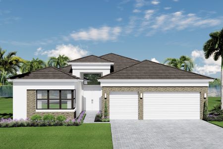 New construction Single-Family house 9150 Serene Heron Dr, Boynton Beach, FL 33473 plan Julia - image
