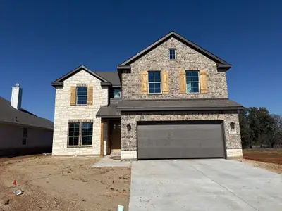New construction Single-Family house 1237 Sabine River Ln, Springtown, TX 76082 plan Navasota - image