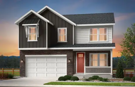 New construction Single-Family house 3331 N Buchanan Wy, Aurora, CO 80019 Granby- photo 0