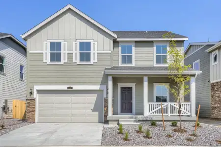 New construction Single-Family house 400 Wildflower Ct, Bennett, CO 80102 plan Oliver - image