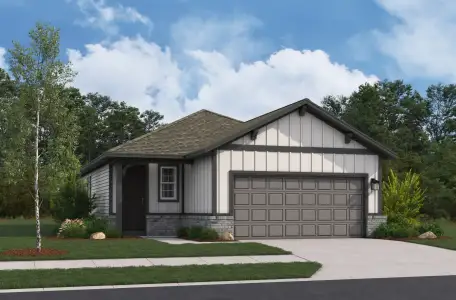 New construction Single-Family house 1523 Cagnion Cabin Wy, San Antonio, TX 78253 plan Austin - image