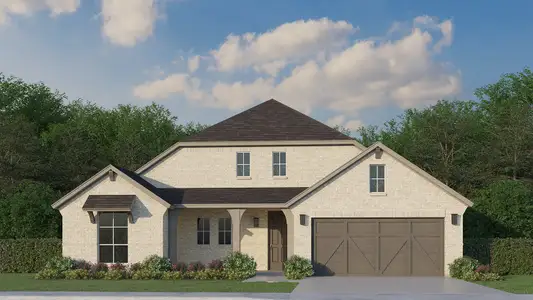 New construction Single-Family house 147 Derrett Ln, Rhome, TX 76078 plan 1680 - image