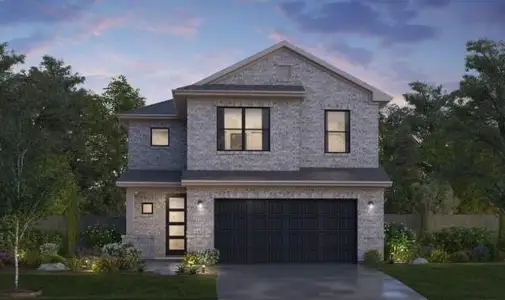 New construction Single-Family house 356 Palero Path, Brookshire, TX 77423 plan Wimberly - image