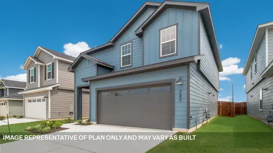 New construction Single-Family house 13304 Cerise Queen Wy, Mustang Ridge, TX 78610 - image