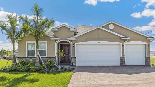 New construction Single-Family house 856 Ne 6Th Ave, Cape Coral, FL 33909 plan Destin - image