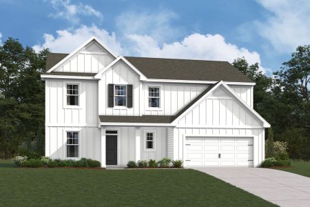 New construction Single-Family house 221 Amber Glen Dr, Locust, NC 28097 plan Stockton - image