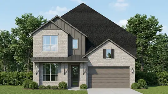 New construction Single-Family house 9905 Morning Cloak Dr, Denton, TX 76207 plan Layton - image
