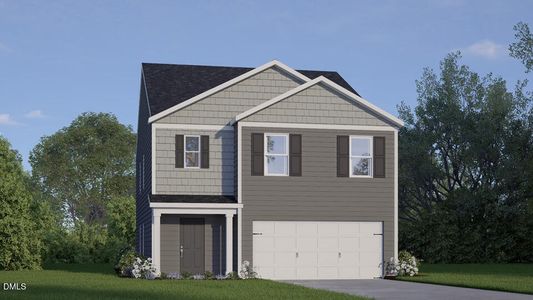 New construction Single-Family house 612 Stream Walk Xing, Wendell, NC 27591 plan ROBIE - image