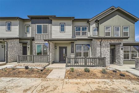 New construction Townhouse house 2014 S Gold Bug Way, Aurora, CO 80018 302- photo 0