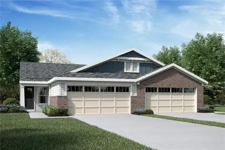 New construction Townhouse house 35 Village Dr, Unit 29A, Dawsonville, GA 30534 plan Wembley - image
