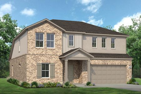 New construction Single-Family house 4010 Colony River Rock Blvd, Pinehurst, TX 77362 plan Colony at Pinehurst 2247 - image