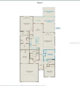 New construction Single-Family house 82 Lake Manatee Dr, Palm Coast, FL 32137 plan Mystique - image