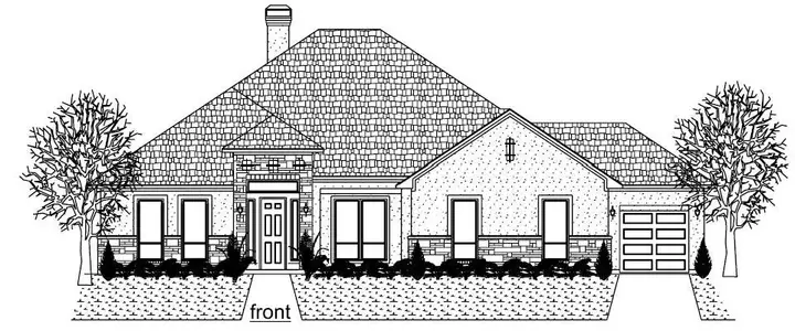 New construction Single-Family house 31106 Charolais Wy, Bulverde, TX 78163 plan The Scottsdale 5500 - image