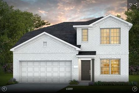 New construction Single-Family house 406 Point Nemo St, Crosby, TX 77532 plan Dinero - image