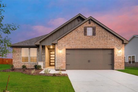 New construction Single-Family house 1432 Cedar Trail, Azle, TX 76020 Lavon- photo 0