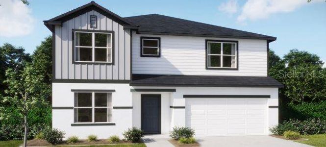 New construction Single-Family house 1485 Trinidad St, Deland, FL 32720 plan The Carlisle - image