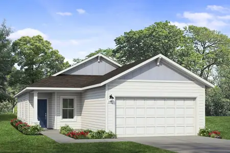 New construction  house 103 Roost Rd, Elgin, TX 78621 plan Harvest Ridge 1468 - image