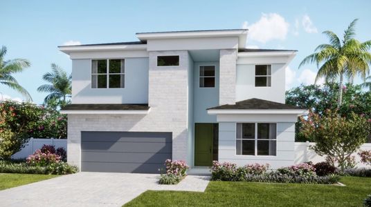 New construction Single-Family house 1990 Wandering Willow Way, Loxahatchee, FL 33470 Sunflower- photo 0 0