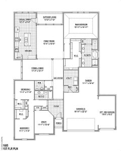 New construction Single-Family house 788 Cedarwood Ct, Haslet, TX 76052 plan 1685 - image 4