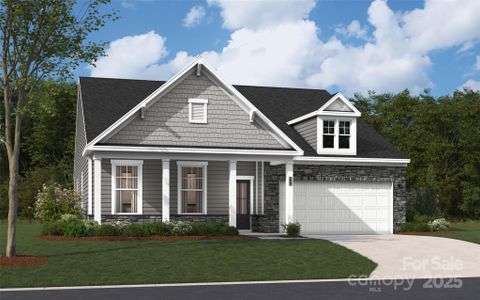 New construction Single-Family house 3026 Bent Willow Dr, Indian Trail, NC 28079 plan The Easton - image