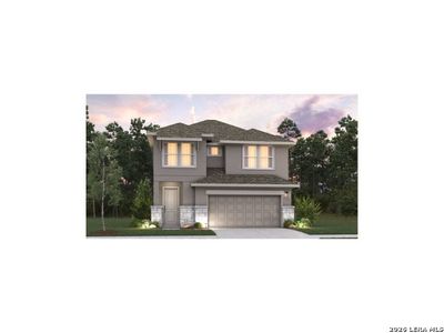 New construction Single-Family house 880 Merging Rivers, Marion, TX 78124 plan Sheffield - image