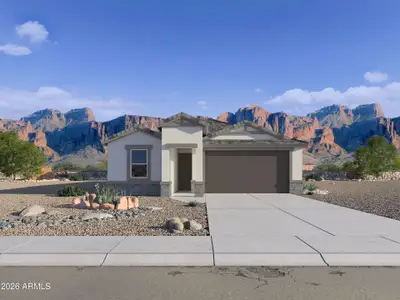 New construction Single-Family house 22093 N Dawn View Dr, Maricopa, AZ 85139 - image