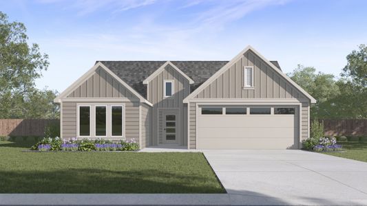 New construction Single-Family house Bullard, TX 75757 plan Huntsville - image