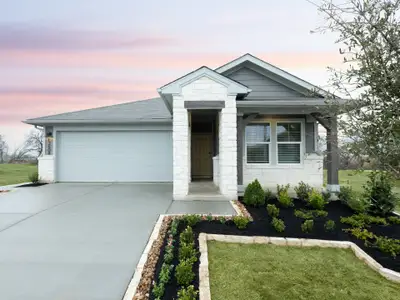 New construction Single-Family house 12424 Saint Thomas Dr, Del Valle, TX 78617 plan The Congaree (340) - image