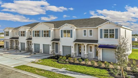 New construction Townhouse house 10686 Tiger Lily Dr, Venice, FL 34293 plan Pearson - image