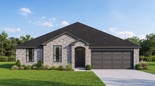 New construction Single-Family house Springtown, TX 76082 plan Livingston - image