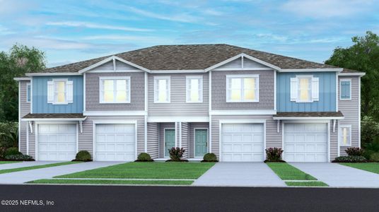 New construction Townhouse house 290 Belfort Ct, Saint Augustine, FL 32092 Lincoln- photo 0