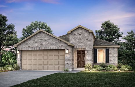 New construction Single-Family house 112 Blackfoot Daisy Path, San Marcos, TX 78666 plan Hewitt - image