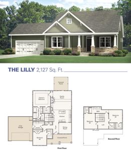 New construction Single-Family house Clayton, NC 27520 plan The Lilly - image 2