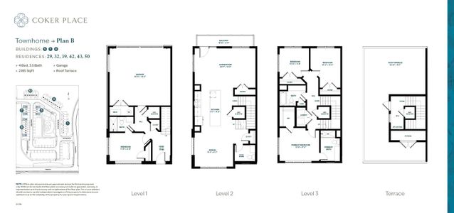 New construction Townhouse house 710 N Estes Dr, Chapel Hill, NC 27514 plan Plan B - image