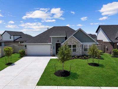 New construction Single-Family house 3419 Marquis Lane, Texas City, TX 77591 The Holden- photo 0