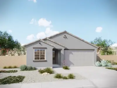 New construction Single-Family house 13952 E Lagomorpha Pl, Vail, AZ 85641 plan Copper - image