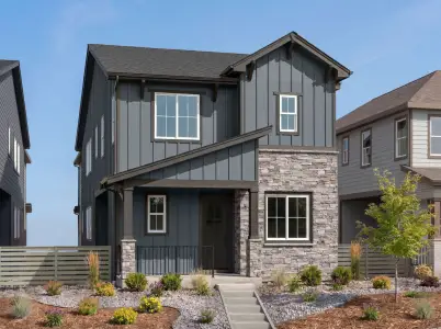 New construction Single-Family house 8859 Owl Clover Lp, Littleton, CO 80125 plan Peakstone - image