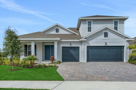 New construction Single-Family house 7414 Sea Manatee St, Parrish, FL 34219 plan Boca II w/Bonus - image