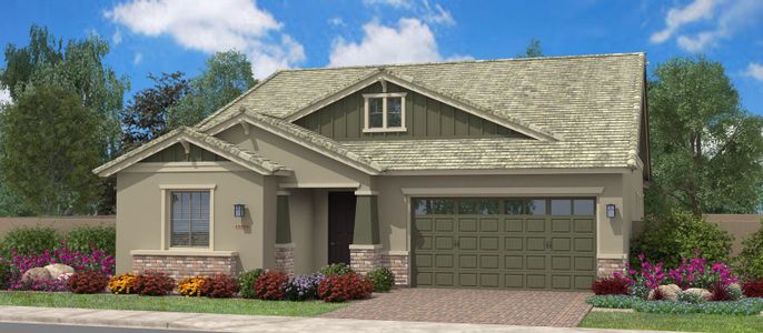 New construction Single-Family house 3029 Sherman Rd, Queen Creek, AZ 85142 plan Harris Beach w/Loft - image