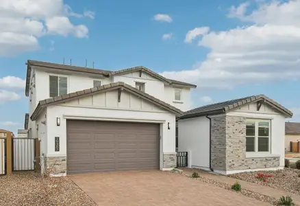 New construction Single-Family house 19387 S 213Th Wy, Queen Creek, AZ 85142 plan 4026 Elevation D - image