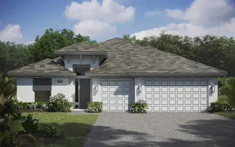 New construction Single-Family house 3994 Tower Pointe Wy, Winter Beach, FL 32967 plan Cordella Grande - image